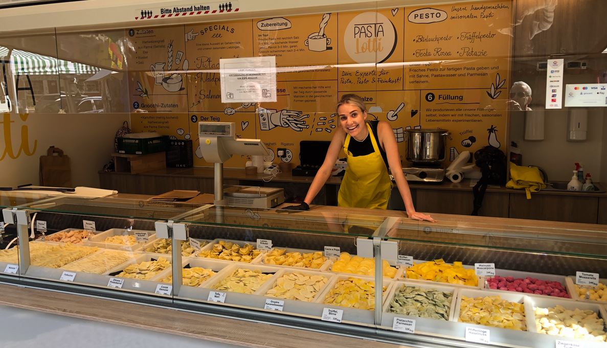 Pasta Lotti mit frischer, handgemachter Pasta und feinen Saucen sowie